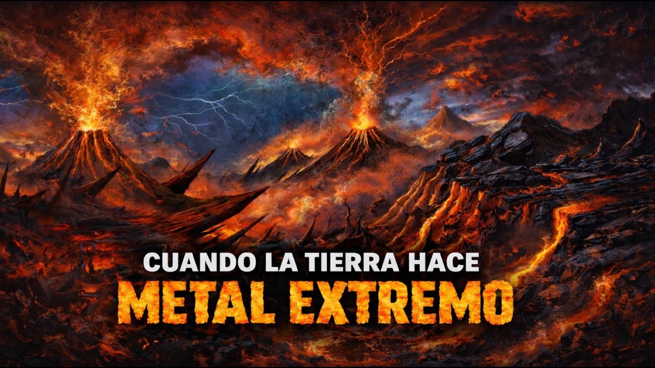🌋 Cuando la Tierra Hace Metal Extremo | Cataclismos, Placas y Supercontinentes 🌍🔥