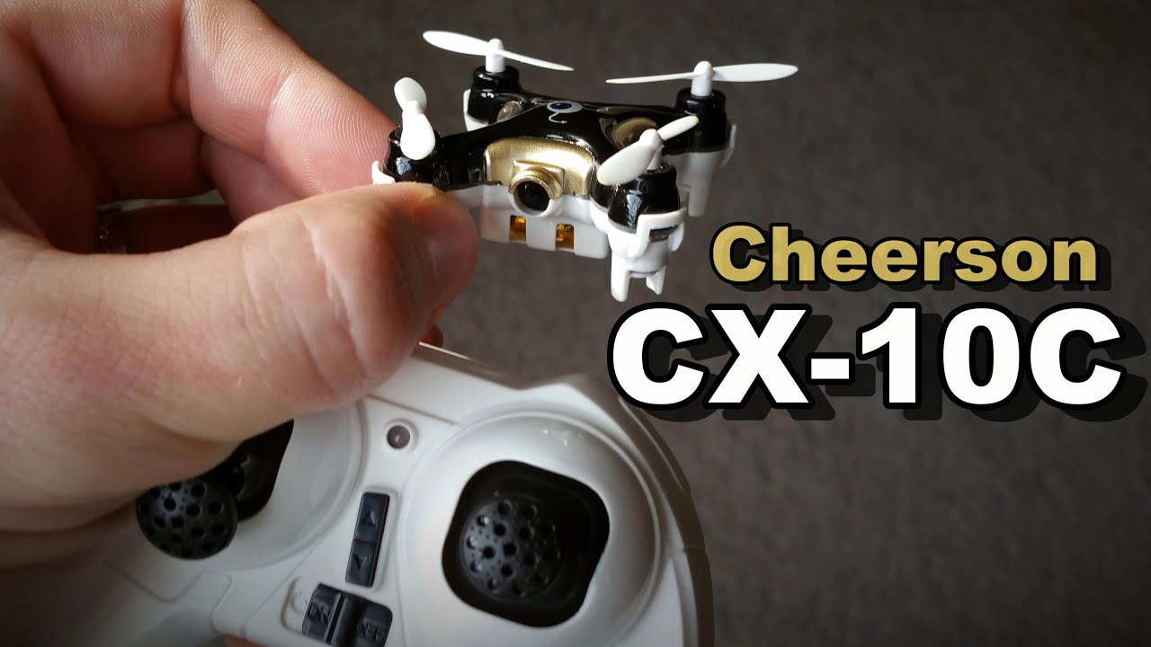 World's Smallest Quadcopter Drone With A Camera Cheerson CX-10C Vlog Review - TheRcSaylors