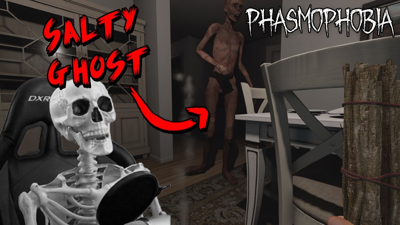 This new ghost type was salty that I identified it!  | Phasmophobia