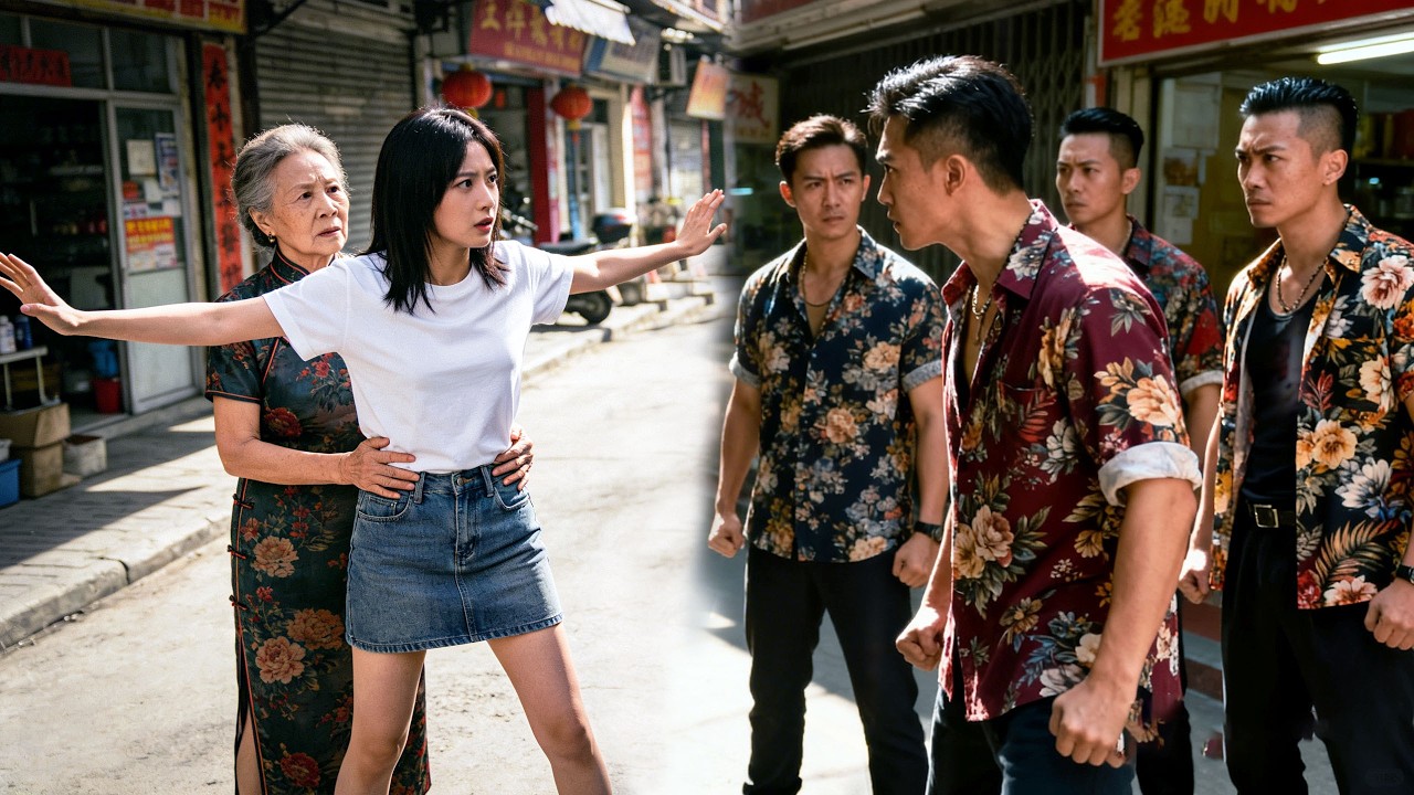 街头教训混混救下老奶奶，女孩却不知她随手帮的，竟是首富的奶奶，从此逆袭人生！💘 #chinese television dramas #逆袭 #爽剧 #豪门 #shortdramas