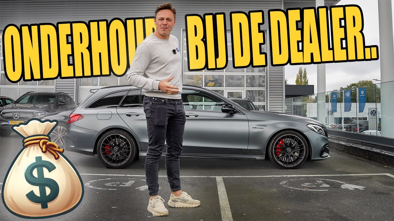 Ik bracht mijn Mercedes C63s AMG naar de dealer...