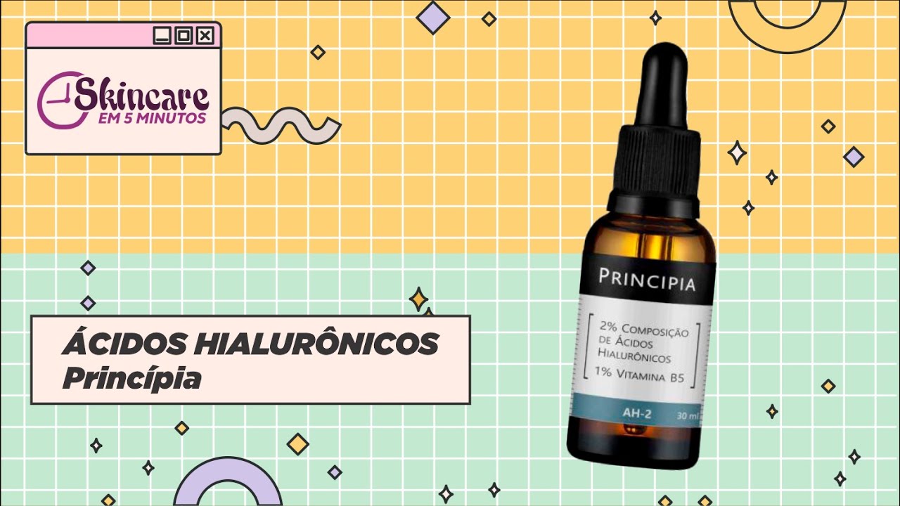 SÉRUM ACIDOS HIALURÔNICOS - PRINCÍPIA | Skincare em 5 Minutos