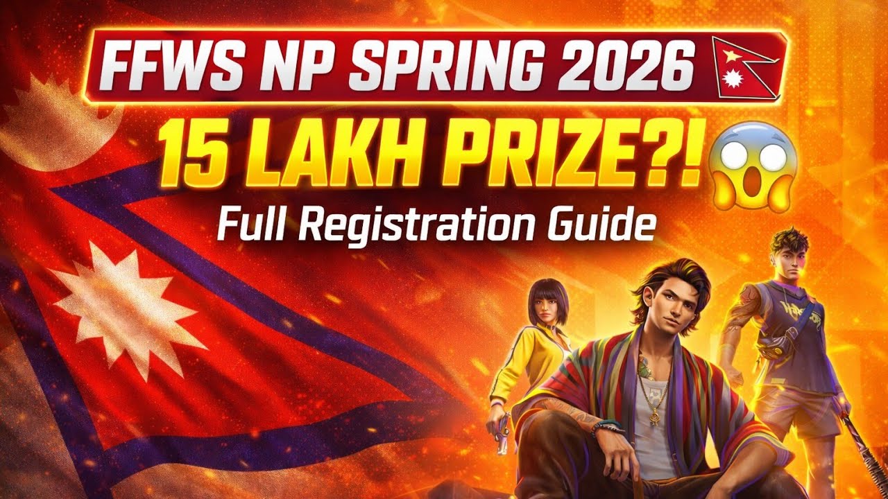 15 LAKH PRIZE?! 😱 FFWS NP SPRING 2026 🇳🇵 | Registration, Dates & Rules | Full Guide