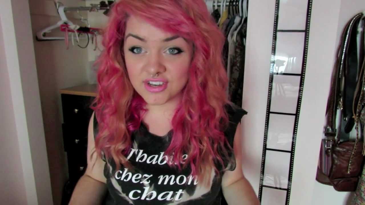 COMMENT J'AI TEINT MES CHEVEUX ROSES?