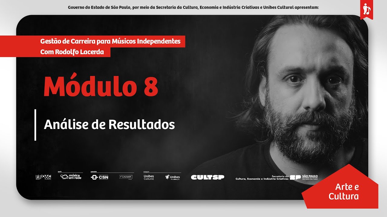 Gest&atilde;o de Carreira para M&uacute;sicos Independentes - M&oacute;dulo 8