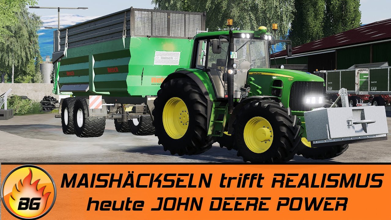 LS19 - MAISHÄCKSELN trifft REALISMUS #3 | Heute JOHN DEERE Power | FS19 [HD]