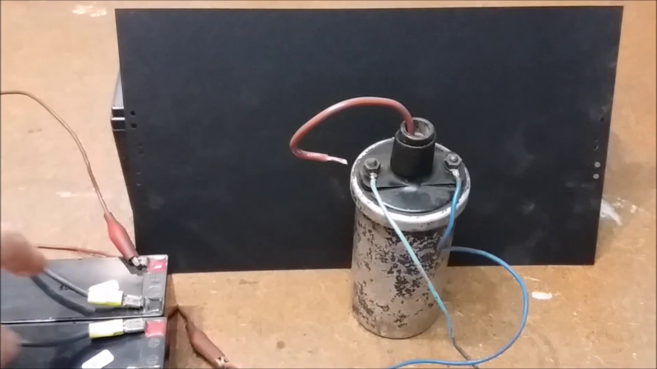 GENERADOR DE ALTA TENSION CON OSCILADOR DE ALTA FRECUENCIA MUY POTENTE  Y 2N3055 Recalibrando