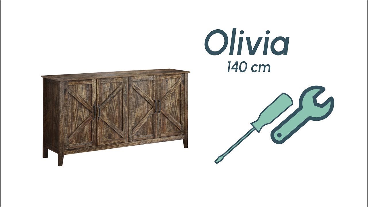 🛠️ Montaggio credenza Olivia 140 cm