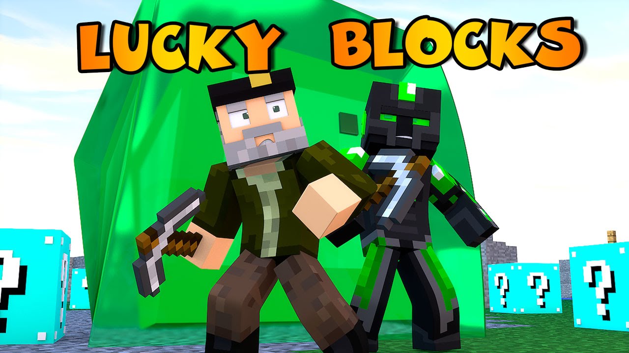 Minecraft: NO PARO DE PILLAR!! c/ sTaXx | BLUE 2 Lucky Blocks Epic Race