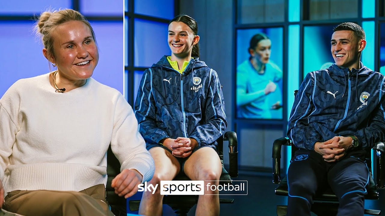 Phil Foden and Lily Murphy reflect on breaking into Man City's first-team!