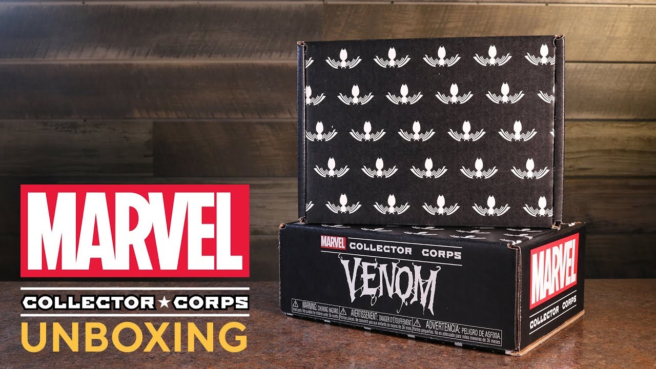Amazon Exclusive Marvel Collector Corps Venom Unboxing!