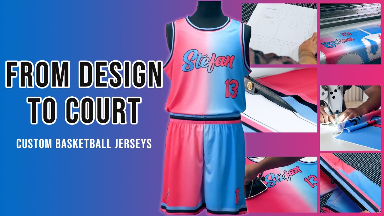 How We Make Your Custom Basketball Jersey | KXK Sportswear