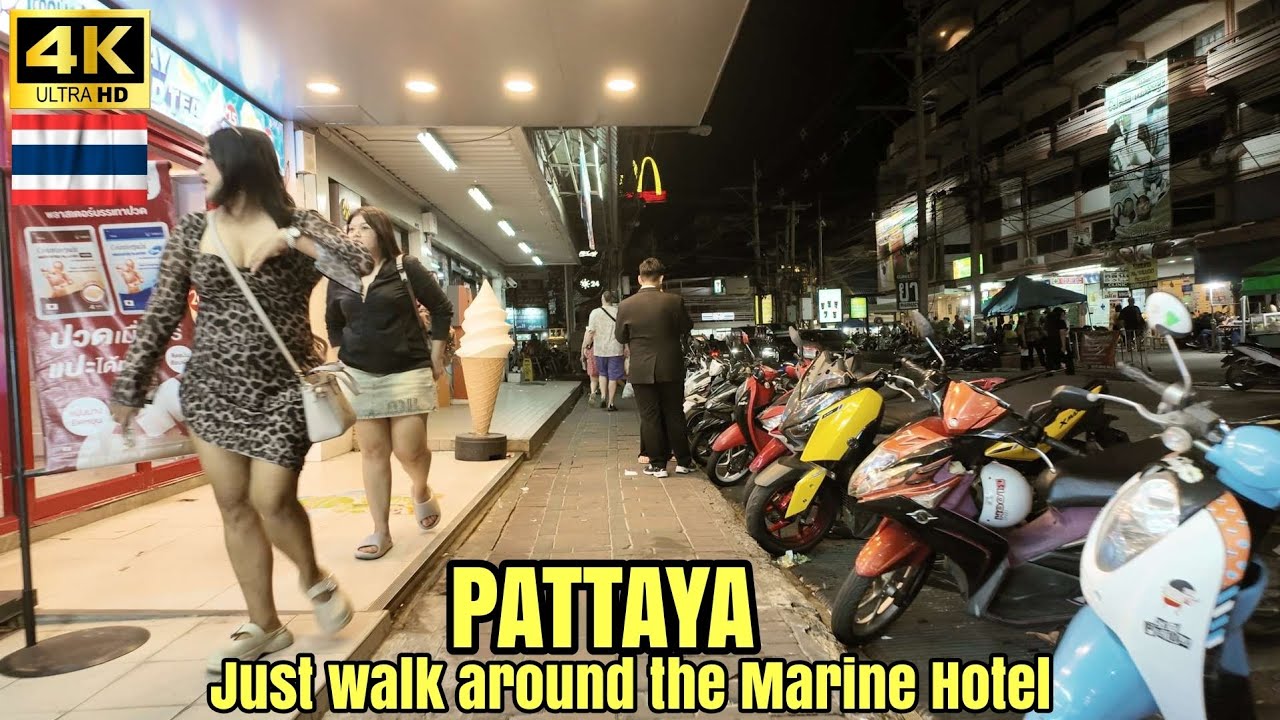 A video of just walking around the Marine Hotel in Pattaya.