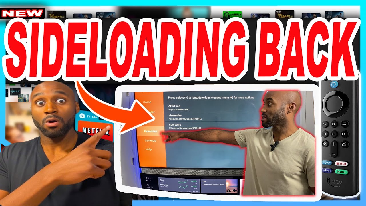 Amazon удалила функцию загрузки сторонних приложений&hellip; но я её вернул! 🔥 Верните Fire TV к жизни