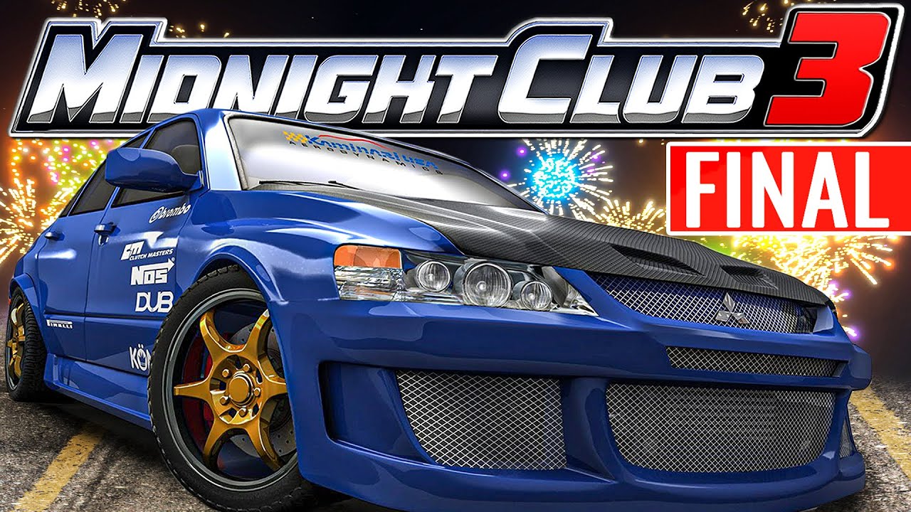 O FINAL INESQUECÍVEL DE MIDNIGHT CLUB 3 - (O GRANDE RETORNO DO LANCER EVO DA INTRO)  LEGENDADO PT-BR