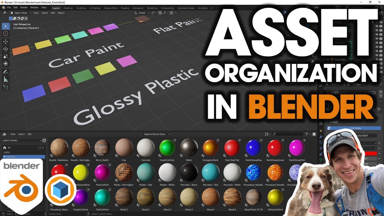 How to Organize Your Asset Files for the Blender Asset Browser!