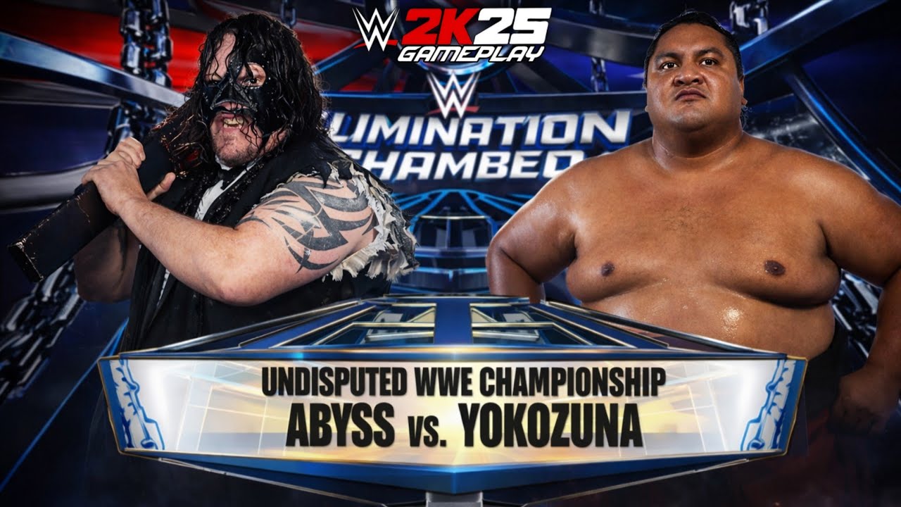 ПОЛНЫЙ МАТЧ: Йокозуна против Эбисса, WWE 2K25 ELIMINATION CHAMBER, 15 марта 2026 г.