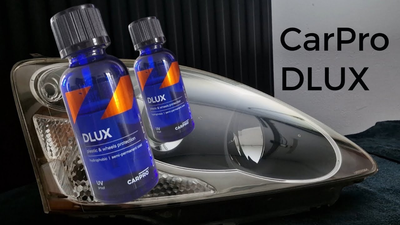CarPro CQuartz-Dlux Plastic & Wheels Protection - Ceramic Coating Headlight Application