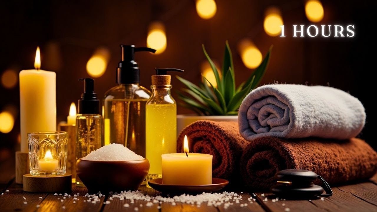 1 Hour of Tranquil Spa Music – Gentle Sounds for Healing, Massage & Mindful Relaxation