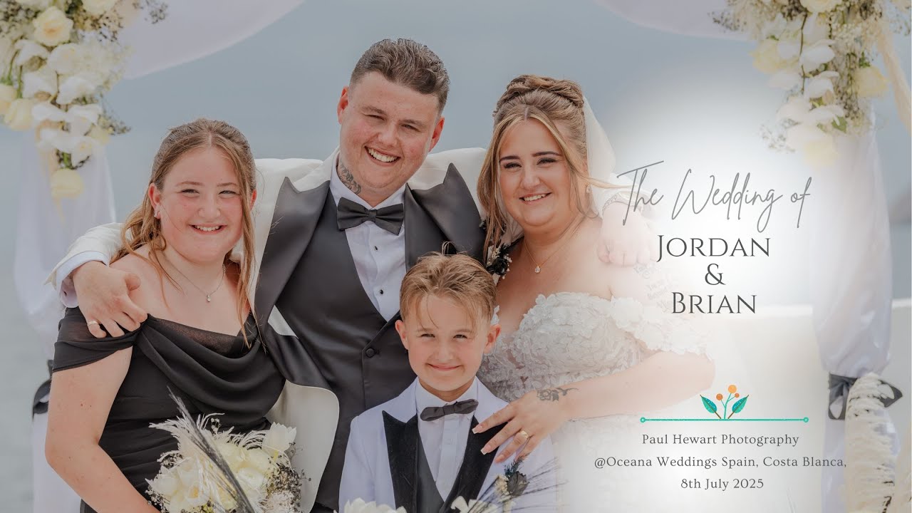 The Spanish Destination Highlights Wedding Video of Jordan & Brian with Paul Hewart Photography