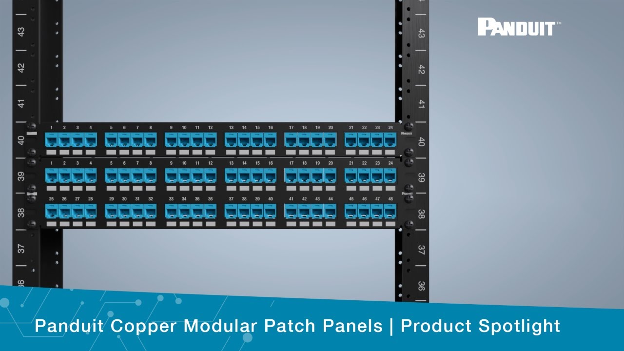Panduit Copper Modular Patch Panels | Product Spotlight