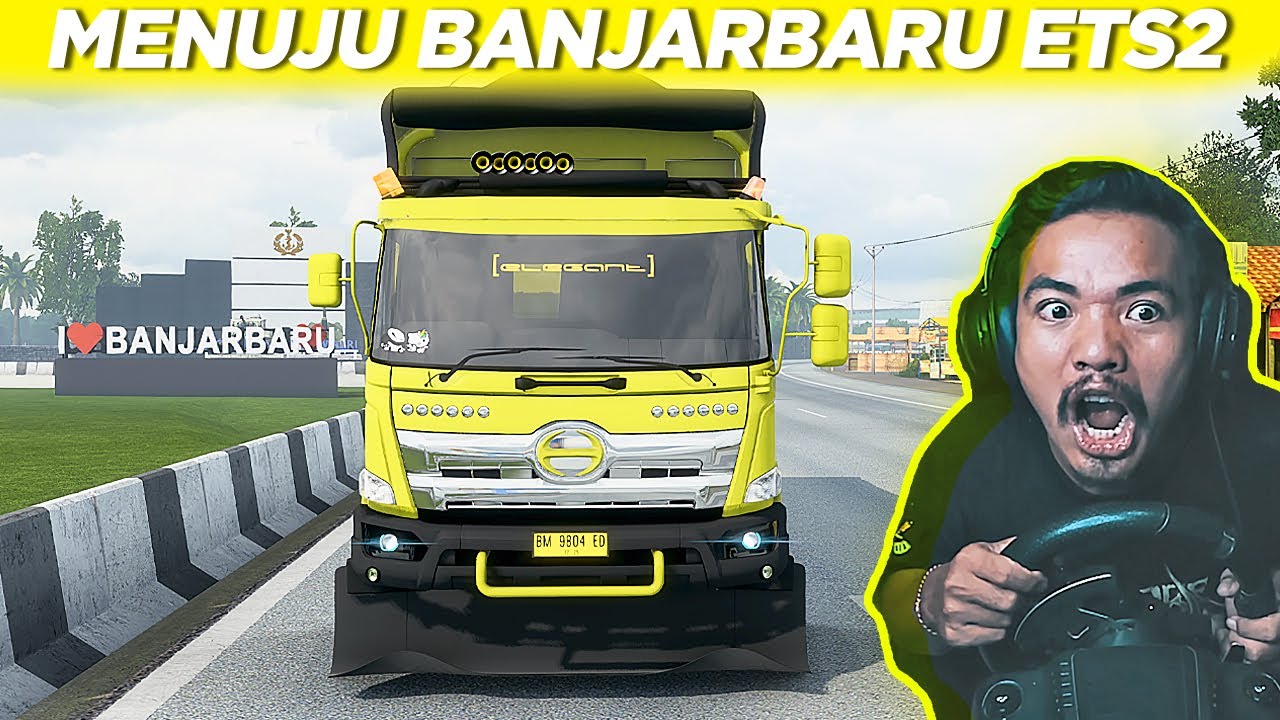 DUMP TRUCK HINO BATUBARA MENUJU BANJARBARU KALIMANTAN SELATAN - ETS2