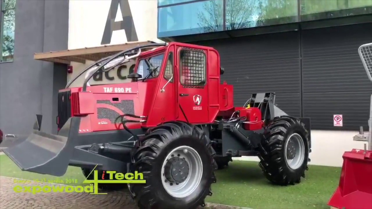 Irum la Expowood 2018: Demonstratie LIVE pe TAF 690 PE