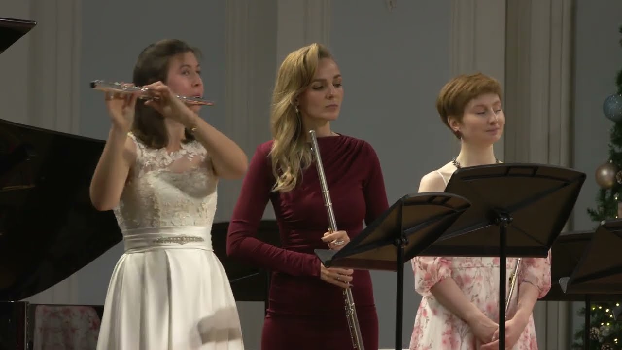 HILLER Notenbüchlein für Tamino für 8 Flöten - Moscow Flute Ensemble / ГИЛЛЕР Записная книжка Тамино