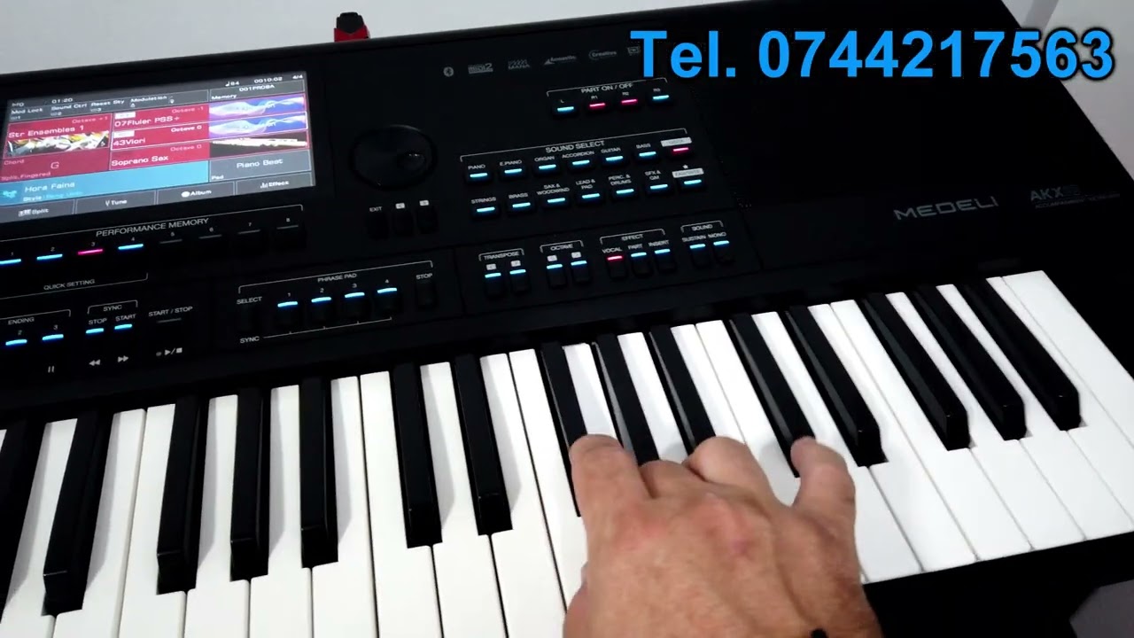 MEDELI AKX10 cum arata si cum suna - demo putin din set Iulik
