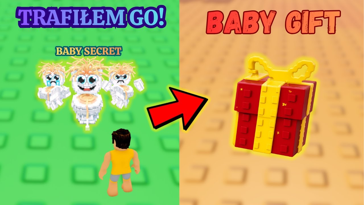 ZDOBYŁEM baby SECRETA W GROW A BRAINROT! 😱