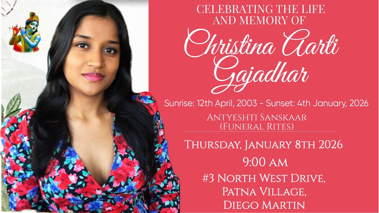 The Funeral Service of Christina Aarti Gajadhar
