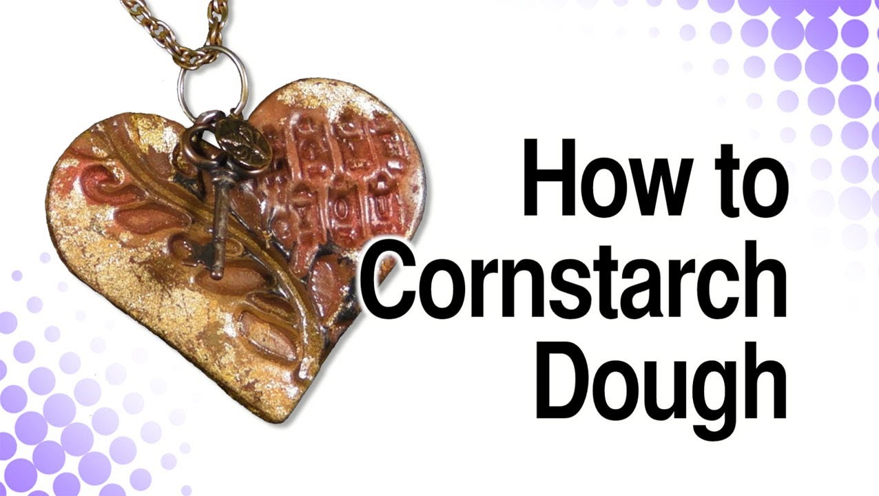 How To Cornstarch Dough Clay
