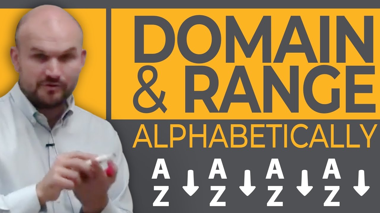 BEST explanation how to determine domain algebraically