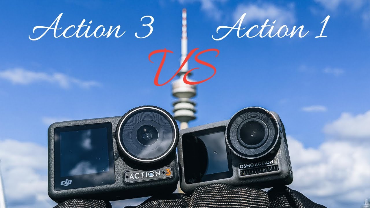 DJI Action 3 VS Action 1 | Vlog Vergleich