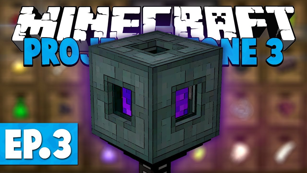 Minecraft Project Ozone 3 | CURSED EARTH MOB FARM! #3 [Modded Questing Skyblock]