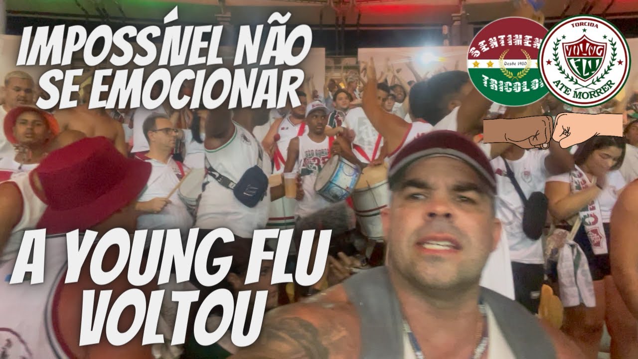 IMAGENS EXCLUSIVAS - IMPOSSÍVEL NÃO SE EMOCIONAR - A YOUNG FLU VOLTOU