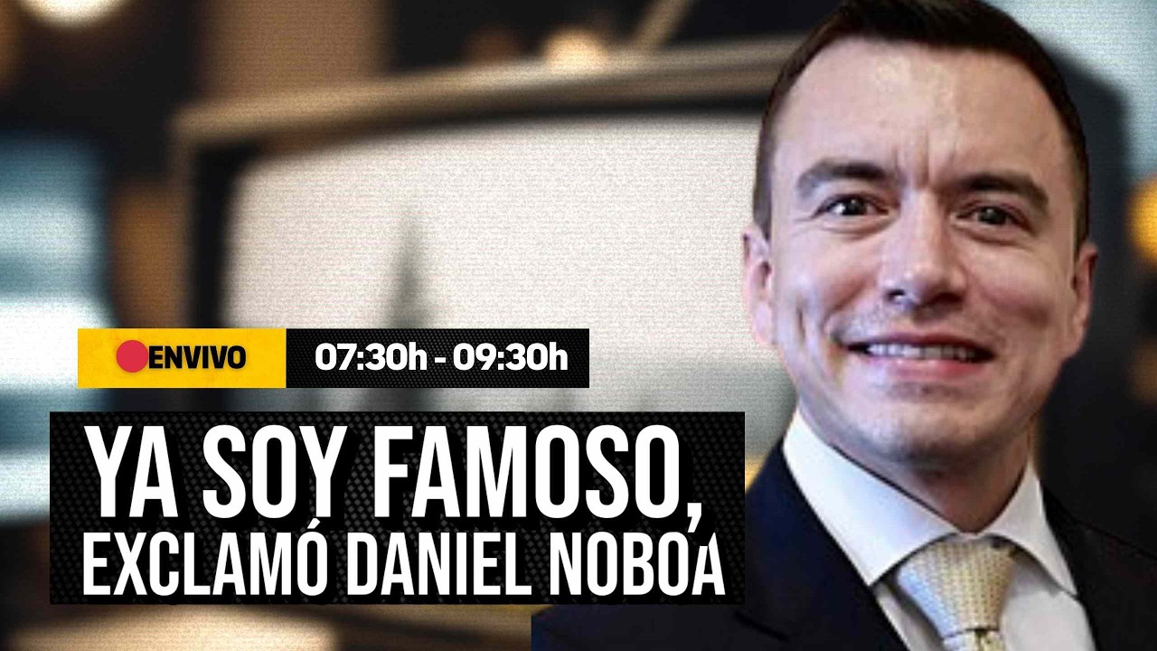 Daniel Noboa ya es famoso en el New York Times | Alias Fede: 9 años de cárcel | Buenas Buenas