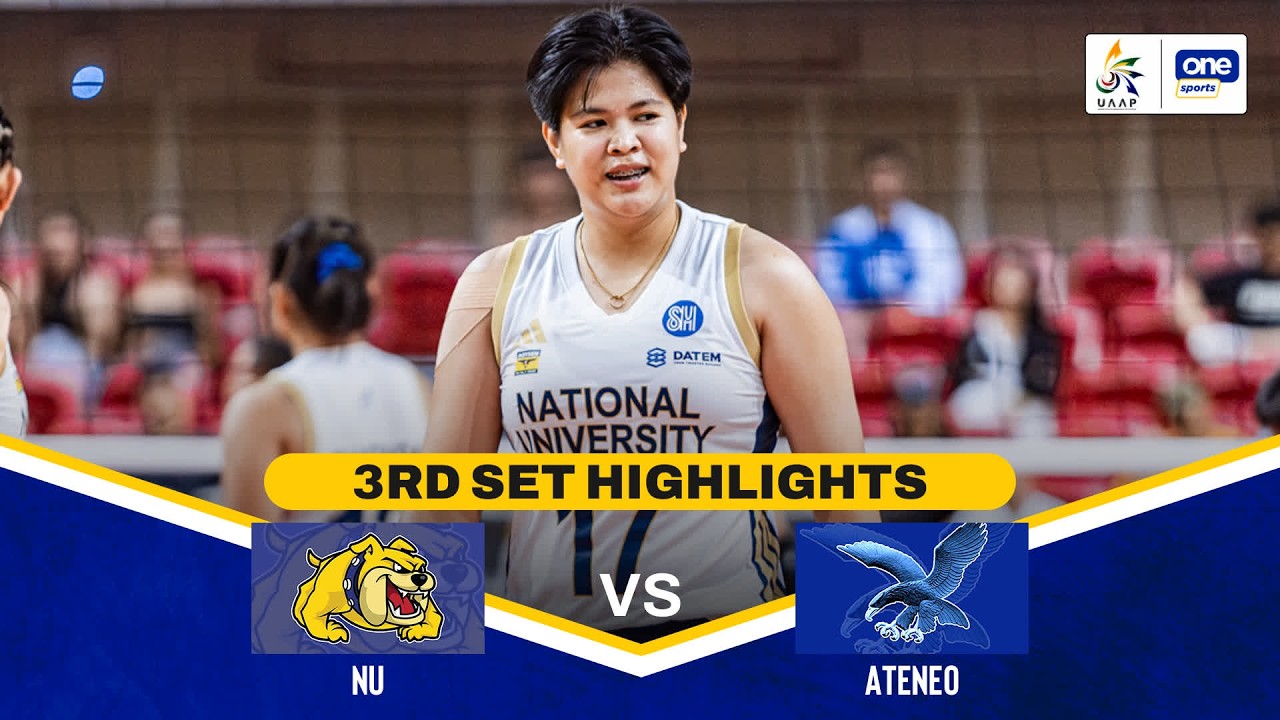 NU vs ADMU | SET 3 HIGHLIGHTS | UAAP SEASON 88 WOMEN&rsquo;S VOLLEYBALL | MARCH 28, 2026