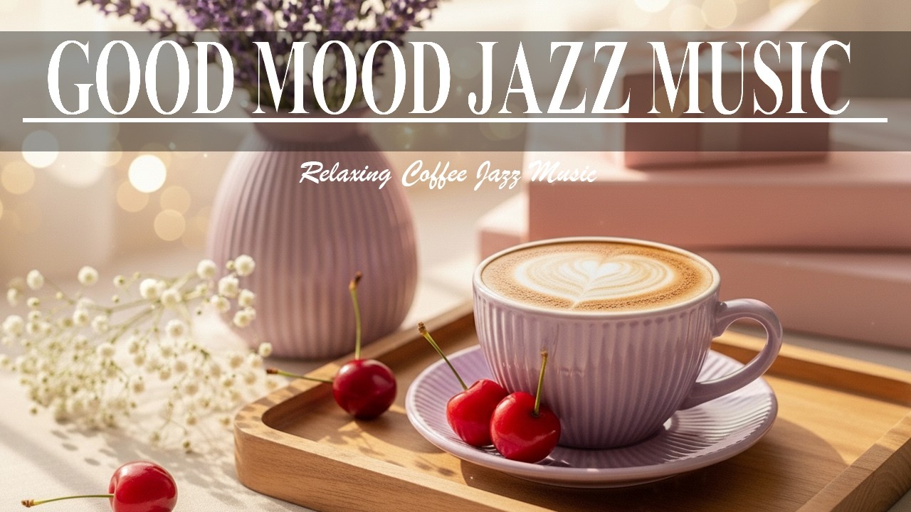 Good Mood Jazz 🌹 Bossa Nova Coffee Vibes for Good Mood, Study Focus and Relaxing Morning