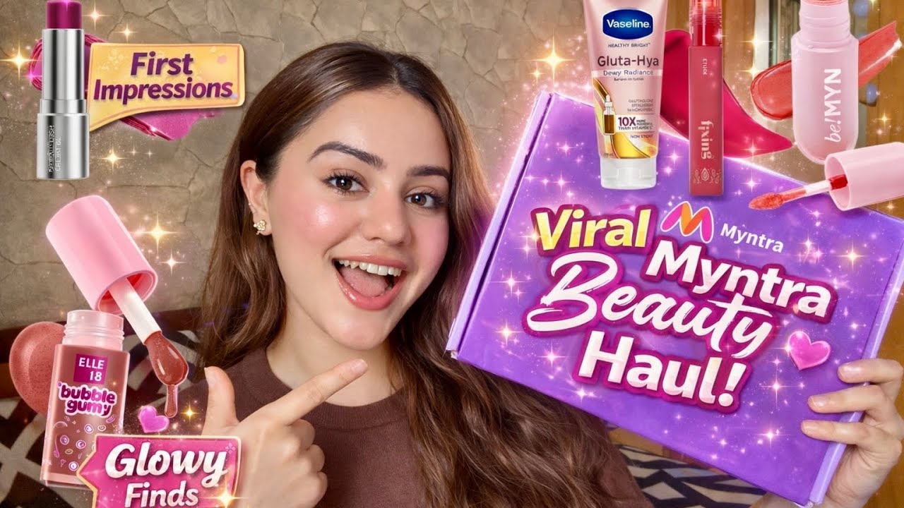 Trying Viral Myntra Makeup & Skincare ✨ Honest First Impressions | Kp Styles
