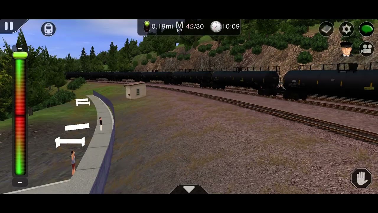 Trainz Driver 2: Full Power 2: The Runaway Train Passes the Horseshoe Curve.