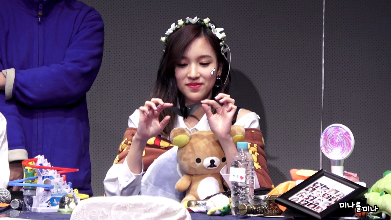 161030 트와이스(TWICE) 신촌 팬사인회 미나 직캠