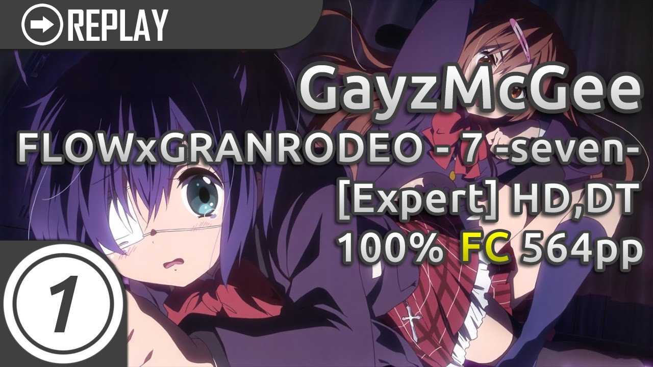 Gayzmcgee | FLOWxGRANRODEO - 7 -seven- -TV SIZE - [Expert] +HD,DT | SS 564pp