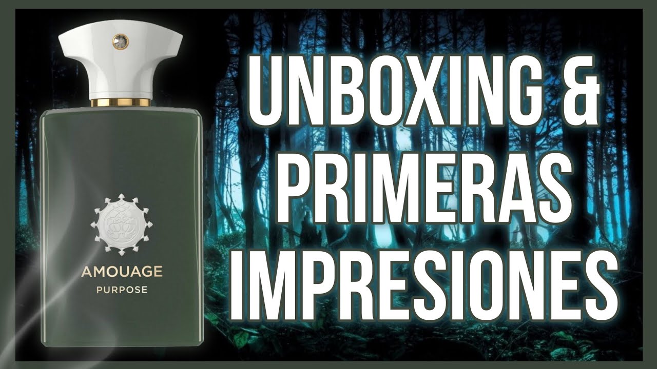 🌿 PURPOSE - AMOUAGE 🌿 ¿El hermano oculto de Ganymede y Bois Imperial?