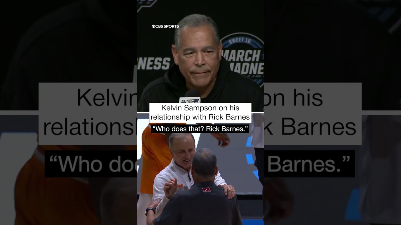 Houston Head Coach Kelvin Sampson on his friendship with Rick Barnes| College Basketball