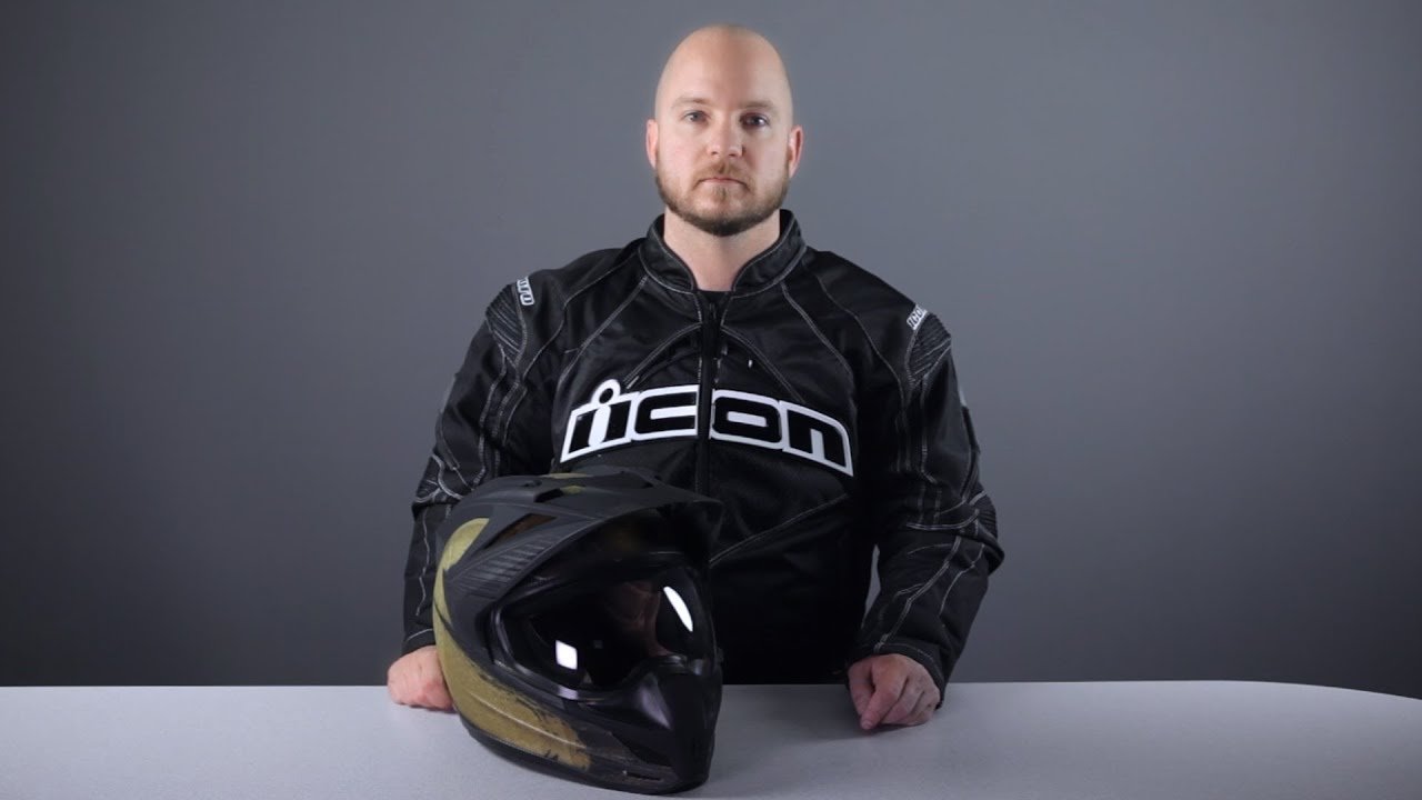 Icon Variant Battlescar Helmet Graphic Review at Jafrum.com