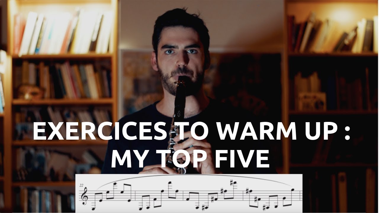 WARMING UP EXERCICES : MY TOP 5 !