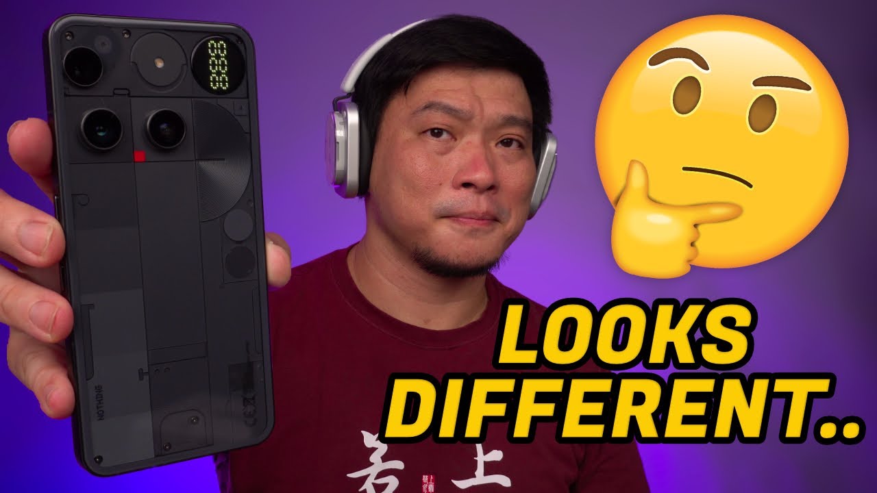 Nothing Phone 3 ft Nothing Headphone (1) - Expect the Unexpected