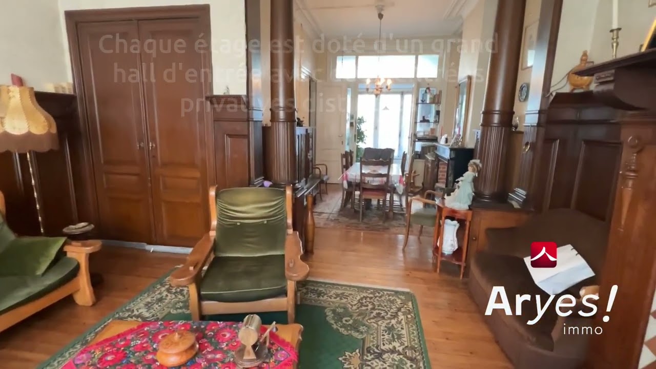 MAISON DE CARACTERE A VENDRE - Saint-Josse-ten-Noode - ARYES IMMO