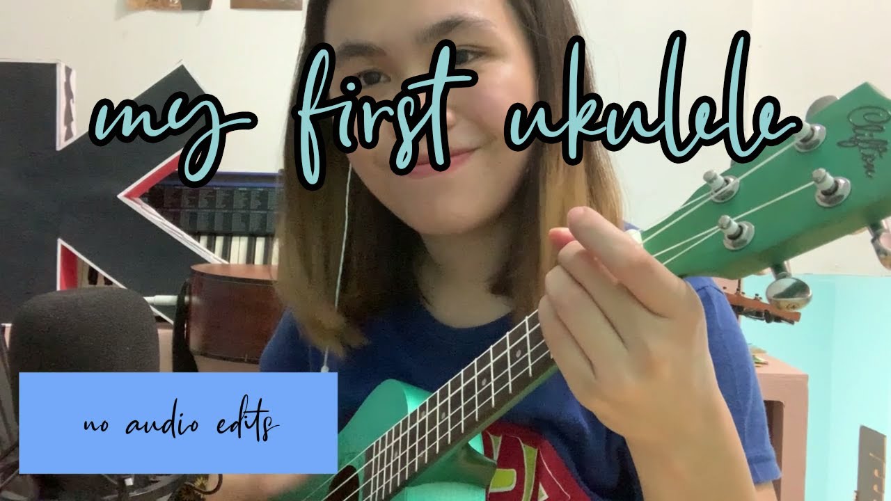 unboxing my first ukulele 📦 | clifton concert fuitylele (blueberry) | affordable ukulele at P799